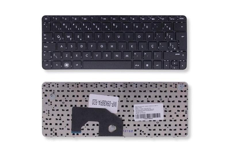 Teclado para Notebook bringIT compatível com HP Mini 210-1068TU Preto ABNT2 Menor preço em Teclado para Notebook bringIT compatível com HP Mini 210-1068TU Preto ABNT2