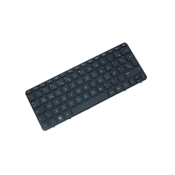 Imagem de Teclado para Notebook bringIT compatível com HP Mini 210-3000 CTO  Preto Com Ç