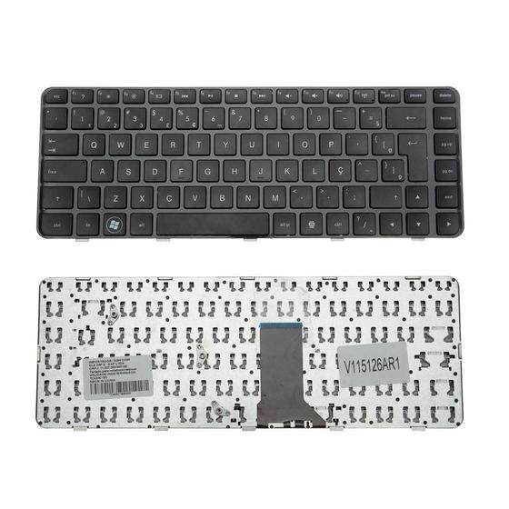 Imagem de Teclado para Notebook bringIT compatível com Hp Part Number 608222-201 ABNT2