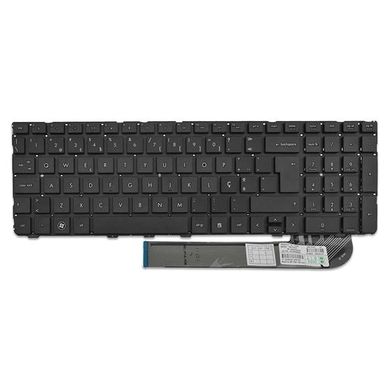 Imagem de Teclado para Notebook bringIT compatível com HP Part Number 638179-141 Português Portugal - Com Ç
