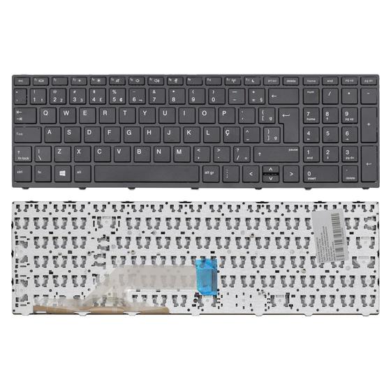 Imagem de Teclado para Notebook bringIT compatível com Hp Part Number L01028-001 ABNT2