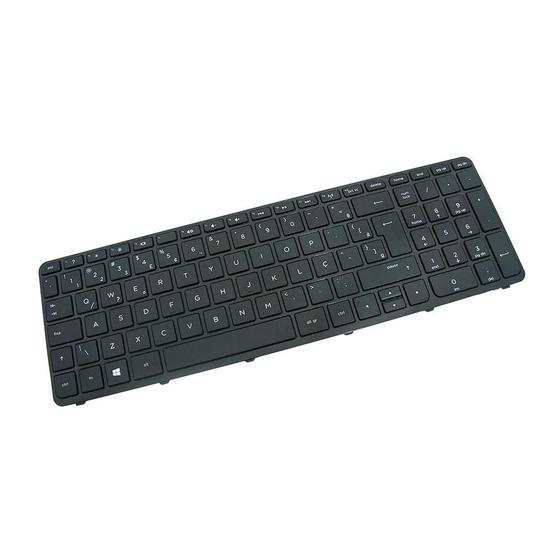 Imagem de Teclado para Notebook bringIT compatível com HP Pavilion 15-nries-N SERIES ABNT2