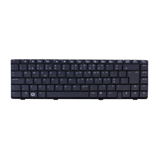 Imagem de Teclado para Notebook bringIT compatível com HP Pavilion DV6300  Preto Português