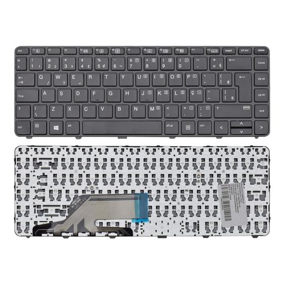 Imagem de Teclado para Notebook bringIT compatível com Hp Probook 440 G3 ABNT2