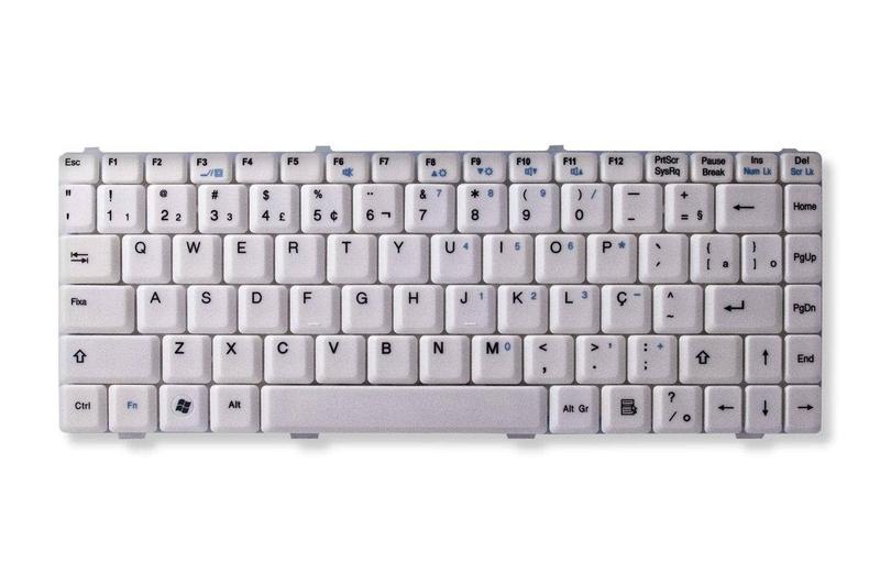 Imagem de Teclado para Notebook bringIT compatível com Itautec Infoway W7645 ABNT2 - small enter