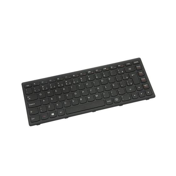 Imagem de Teclado para Notebook bringIT compatível com Lenovo B Series B40-70 80F30006Br ABNT2