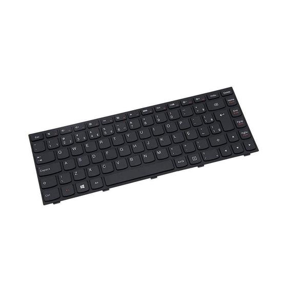 Imagem de Teclado para Notebook bringIT compatível com Lenovo G Series G40-70 80GA000HBR ABNT2