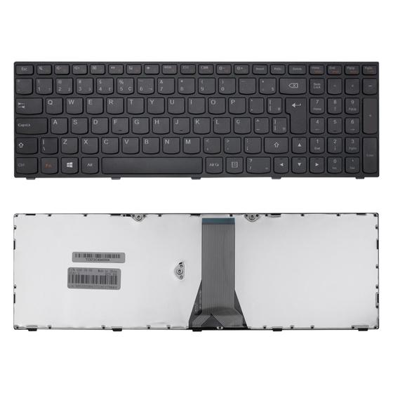 Imagem de Teclado para Notebook bringIT compatível com Lenovo G Series G50-70 G50-80 ABNT2
