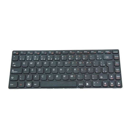 Imagem de Teclado para Notebook bringIT compatível com Lenovo G475 ABNT2