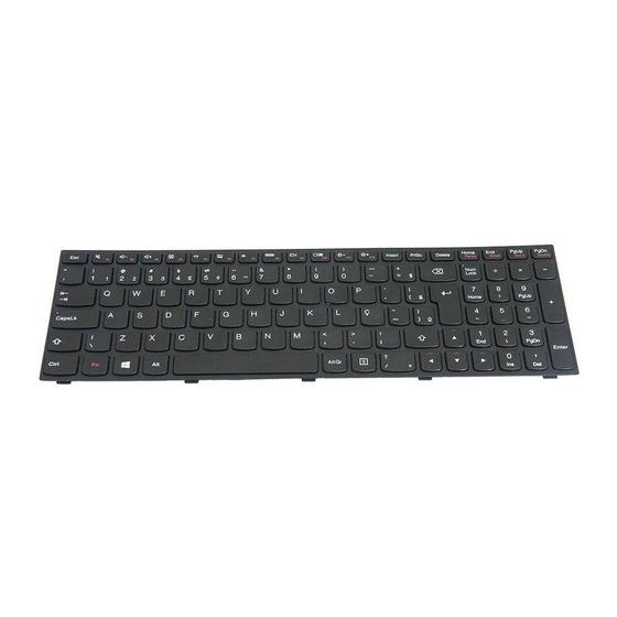 Imagem de Teclado para Notebook bringIT compatível com Lenovo Ideapad 300-15" ABNT2
