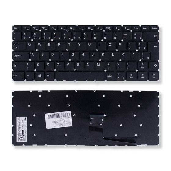 Teclado para Notebook bringIT compatível com Lenovo Ideapad 310-14IKB Preto ABNT2 Menor preço em Teclado para Notebook bringIT compatível com Lenovo Ideapad 310-14IKB Preto ABNT2