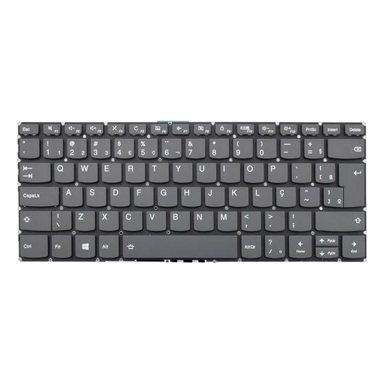 Imagem de Teclado para Notebook bringIT compatível com Lenovo Ideapad 330S-14AST ABNT2