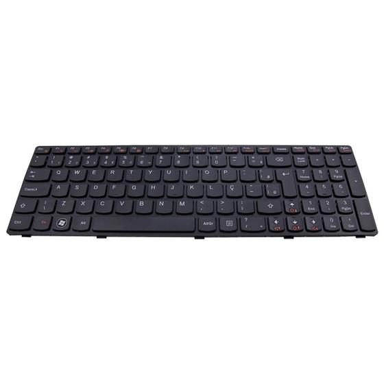 Imagem de Teclado para Notebook bringIT compatível com Lenovo Ideapad V570 ABNT2