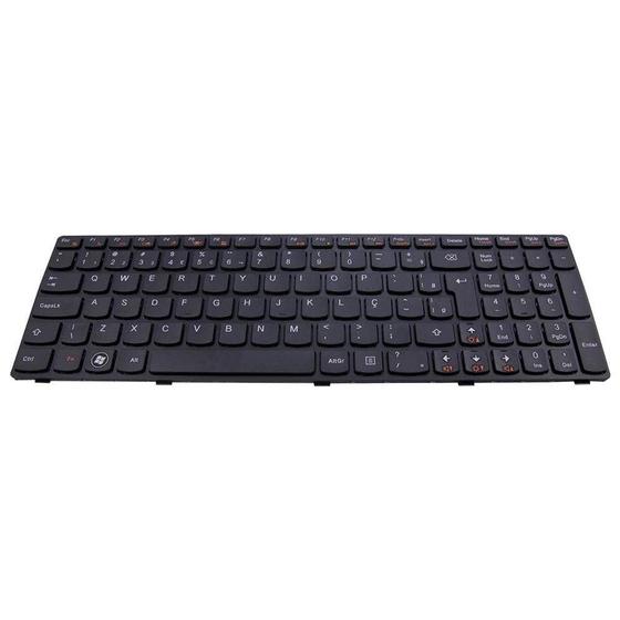 Imagem de Teclado para Notebook bringIT compatível com Lenovo Ideapad V575 ABNT2