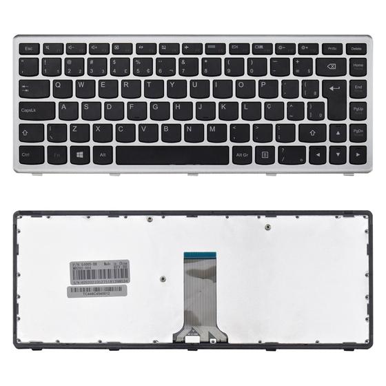 Imagem de Teclado para Notebook bringIT compatível com Lenovo Part Number 25213965 ABNT2