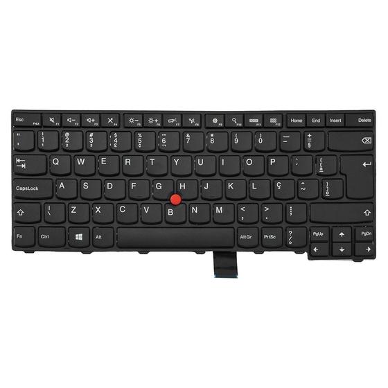 Imagem de Teclado para Notebook bringIT compatível com Lenovo ThinkPad Edge T440 ABNT2
