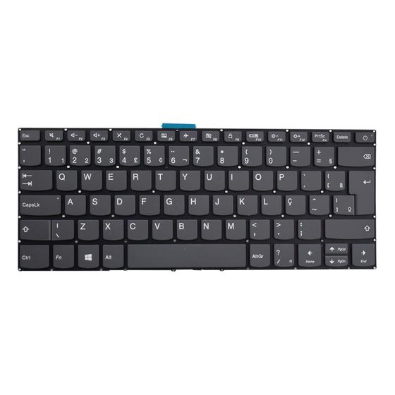 Imagem de Teclado para Notebook bringIT compatível com Lenovo v14 82un000bbr ABNT2