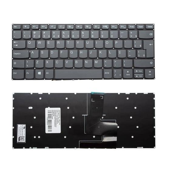 Imagem de Teclado para Notebook bringIT compatível com Lenovo Yoga 14-520 ABNT2