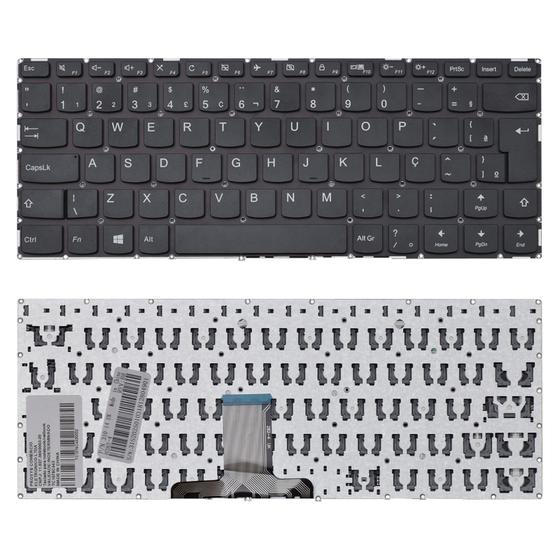 Imagem de Teclado para Notebook bringIT compatível com Lenovo Yoga 510-14IKB ABNT2