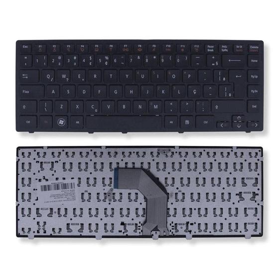 Imagem de Teclado para Notebook bringIT compatível com LG N460 ABNT2