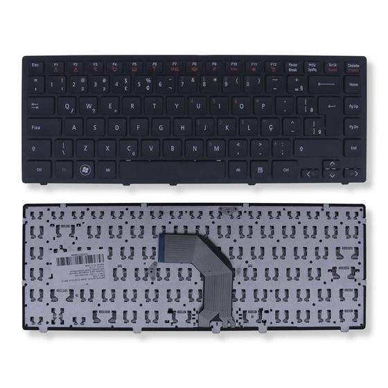 Imagem de Teclado para Notebook bringIT compatível com LG S425 S430 S460 ABNT2