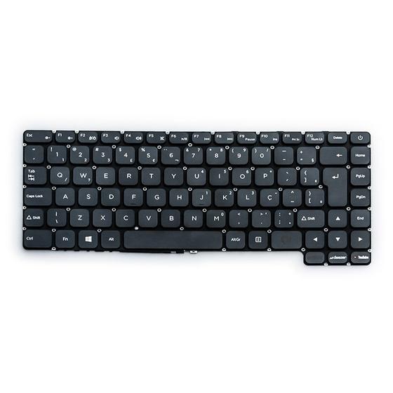 Imagem de Teclado para Notebook bringIT compatível com Positivo Motion Gray Q646C C4128C-S ABNT2