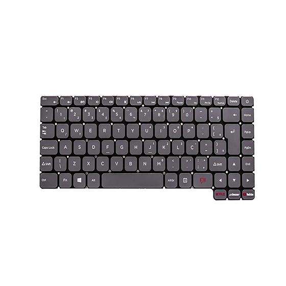 Imagem de Teclado para Notebook bringIT compatível com Positivo Motion Q464C-0 ABNT2