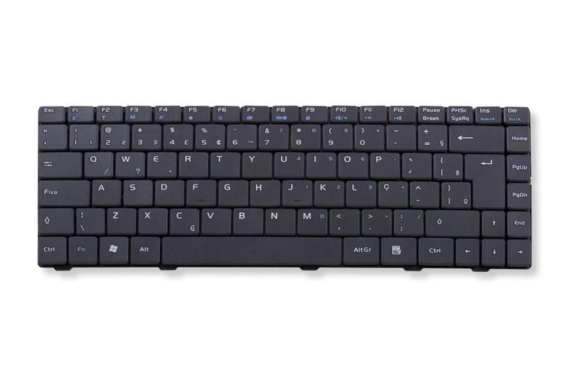 Imagem de Teclado para Notebook bringIT compatível com Positivo Sim 4041 ABNT2 