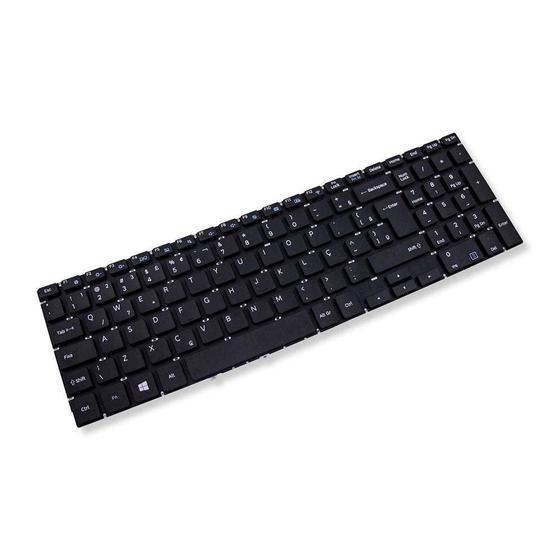 Imagem de Teclado para Notebook bringIT compatível com Samsung Essentials NP350XBE-KDBBR ABNT2