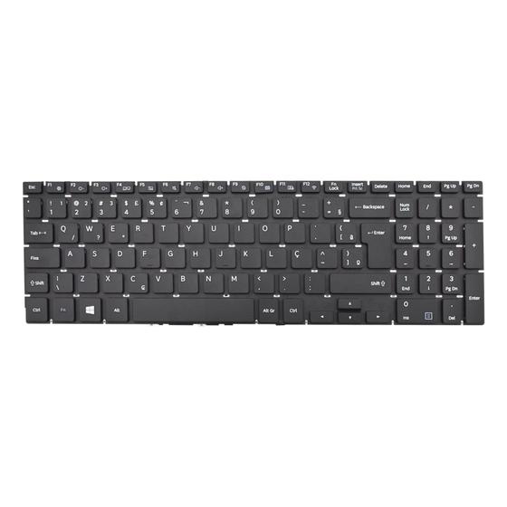 Imagem de Teclado para Notebook bringIT compatível com Samsung Expert NP350XAA-XF3BR ABNT2