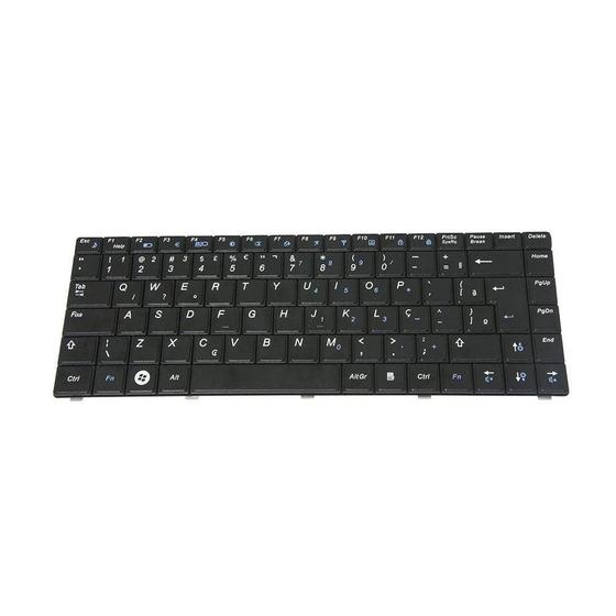 Imagem de Teclado para Notebook bringIT compatível com Samsung NP-R440 NP-R440 ABNT2 - "FN" Direito