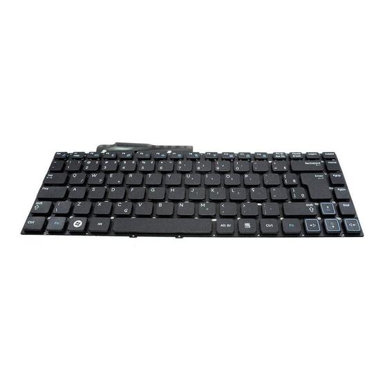 Imagem de Teclado para Notebook bringIT compatível com Samsung NP-RV415-CD3BR 9Z.N5PSN.31B ABNT2