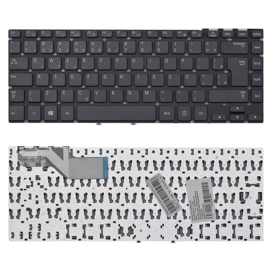Imagem de Teclado para Notebook bringIT compatível com Samsung NP270E4E-KD4BR ABNT2