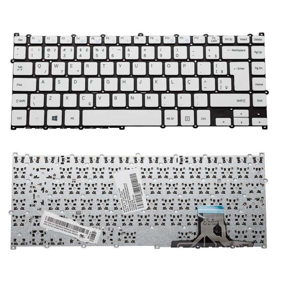 Imagem de Teclado para Notebook bringIT compatível com Samsung NP340XAA ABNT2