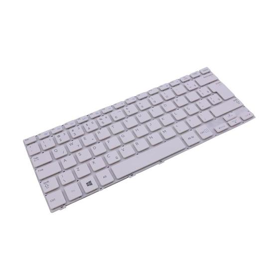 Imagem de Teclado para Notebook bringIT compatível com Samsung NP905S3G-KD1BR  Branco ABNT2 - UK Style