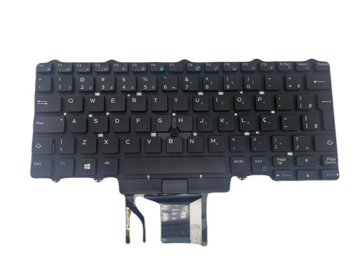 Imagem de Teclado Para Notebook Dell Latitude E5450 Br Retroiluminado
