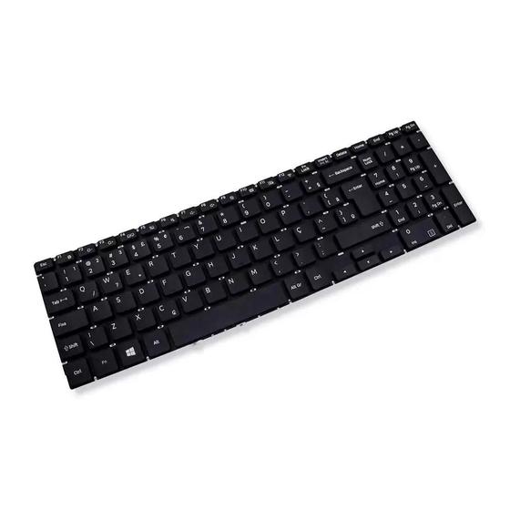 Imagem de Teclado Para Notebook Samsung Essentials E30 Np350xaa-kf4br, Cor Preto