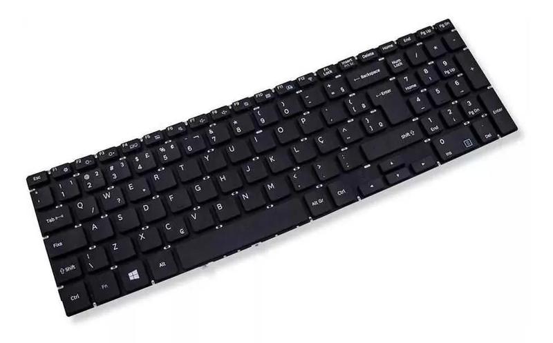 Imagem de Teclado Para Notebook Samsung Essentials E30 Np350xaa-kf4br, Cor Preto