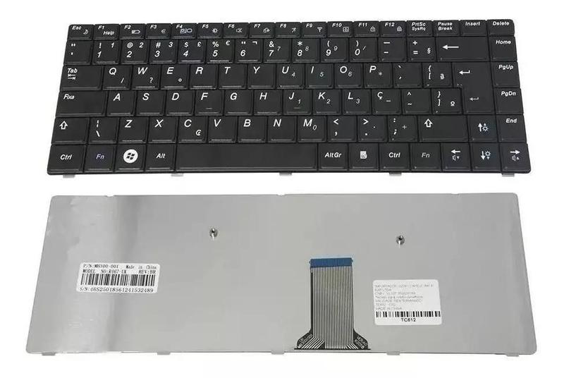 Imagem de Teclado Para Notebook Samsung NP-R430-JAD2BR NP-R430-JAD1BR NP-R430-JAS1BR NP-R420 NP-R428 NP-R430 NP-R440 NP-R480