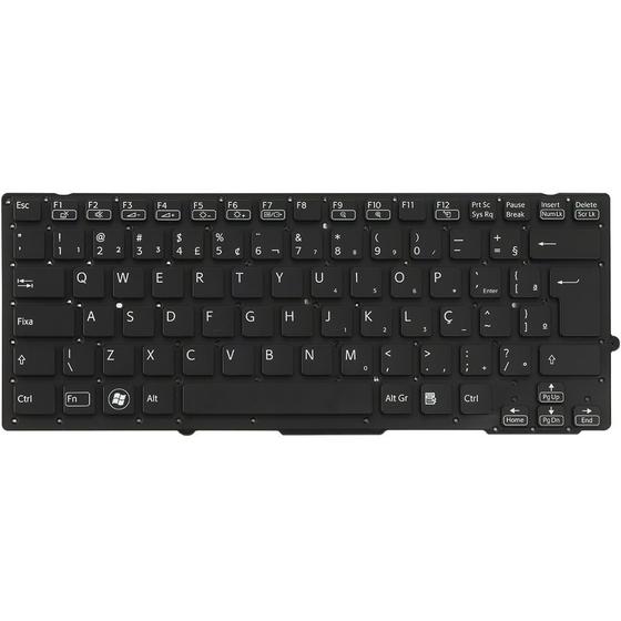 Imagem de Teclado para Notebook Sony Vaio VPC-SB3X9e