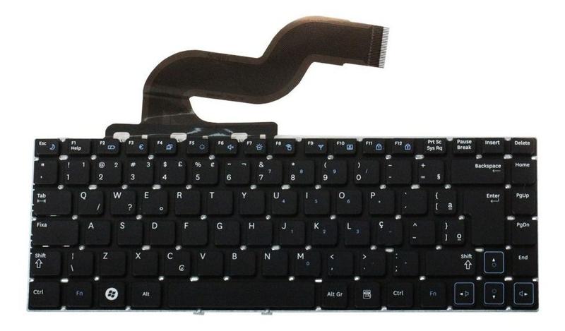 Imagem de Teclado Para Samsung Np-rv411 Rv415 Rv419 Rv420 Rc410 Com Ç