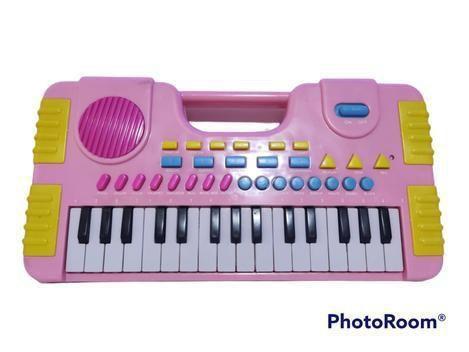 Imagem de Teclado Piano Center Musical 32 Teclas Rosa