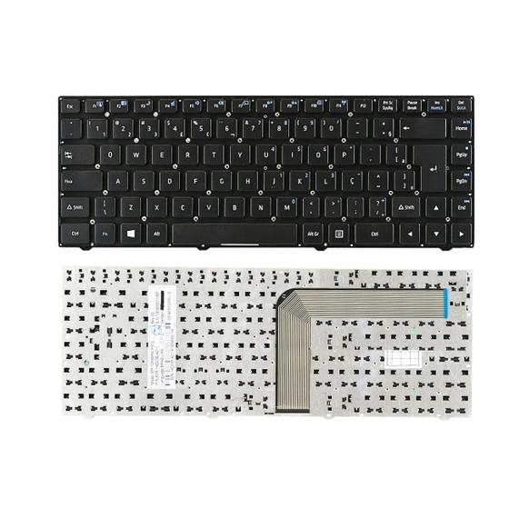 Imagem de Teclado Positivo Unique S1990 82r-14d238-4211 Sem Frame  ABNT2 COM Ç 
