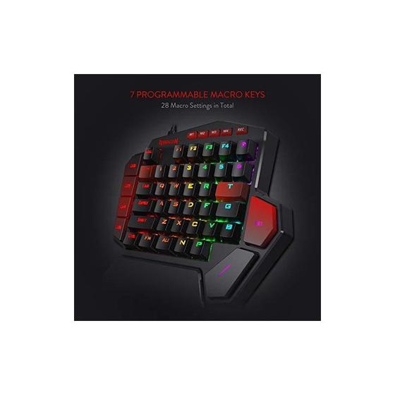 Imagem de Teclado Redragon K585 Diti One Handed Usa