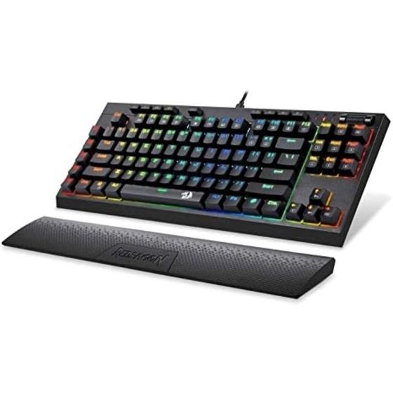 Imagem de Teclado Redragon K588RGB Broadsward RGB Usa