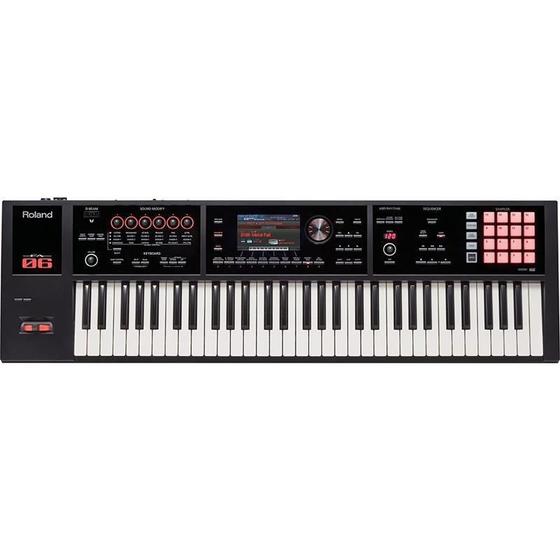 Teclado Roland Fa-06 Sintetizador Workstation Fa06 Menor preço em Teclado Roland Fa-06 Sintetizador Workstation Fa06