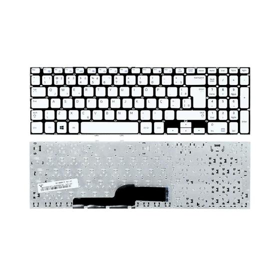 Imagem de Teclado Samsung Np270e5e Np270e5j Np270e5g Np270e5r Branco