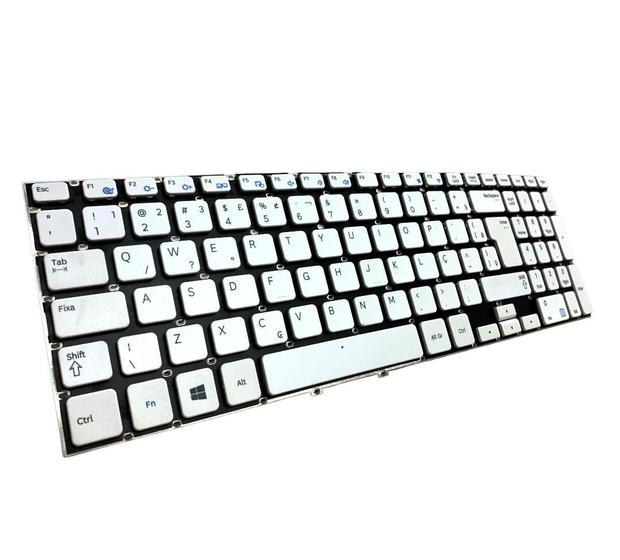 Imagem de Teclado Samsung Np270e5e Np270e5j Np270e5g Np270e5r Branco