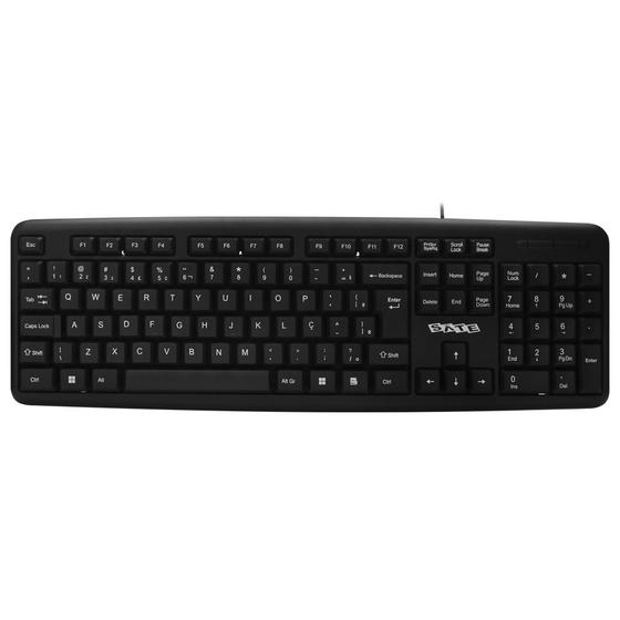 Imagem de Teclado Sate AK-951 Portugues USB Preto