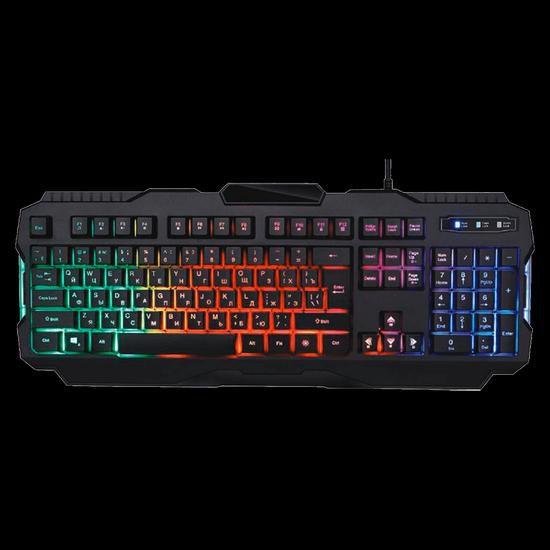 Imagem de Teclado Satellite AK-837 USB Multi/ Light Portable - Preto